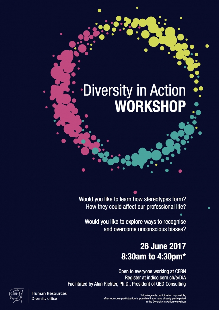 Sign up to the Diversity in Action workshop