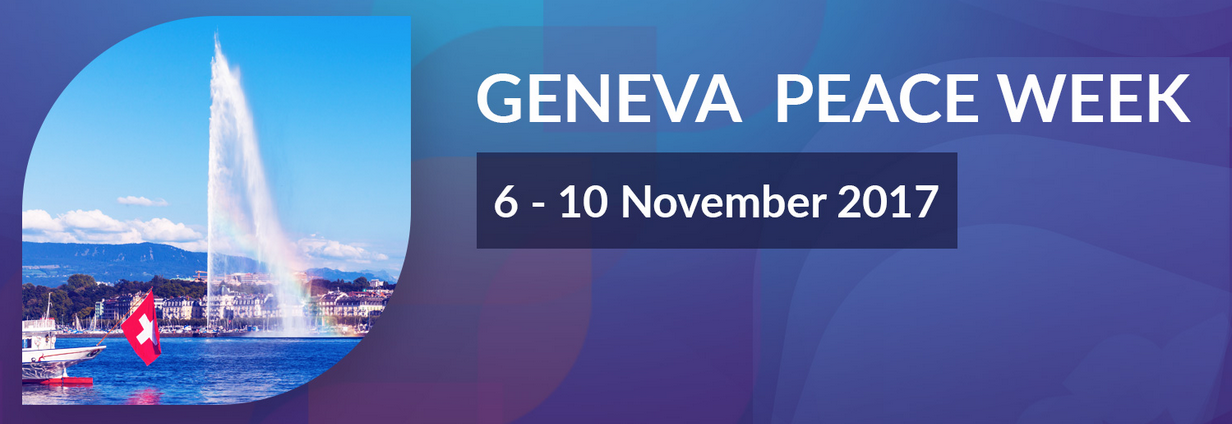 Don't miss the Geneva Peace Week!