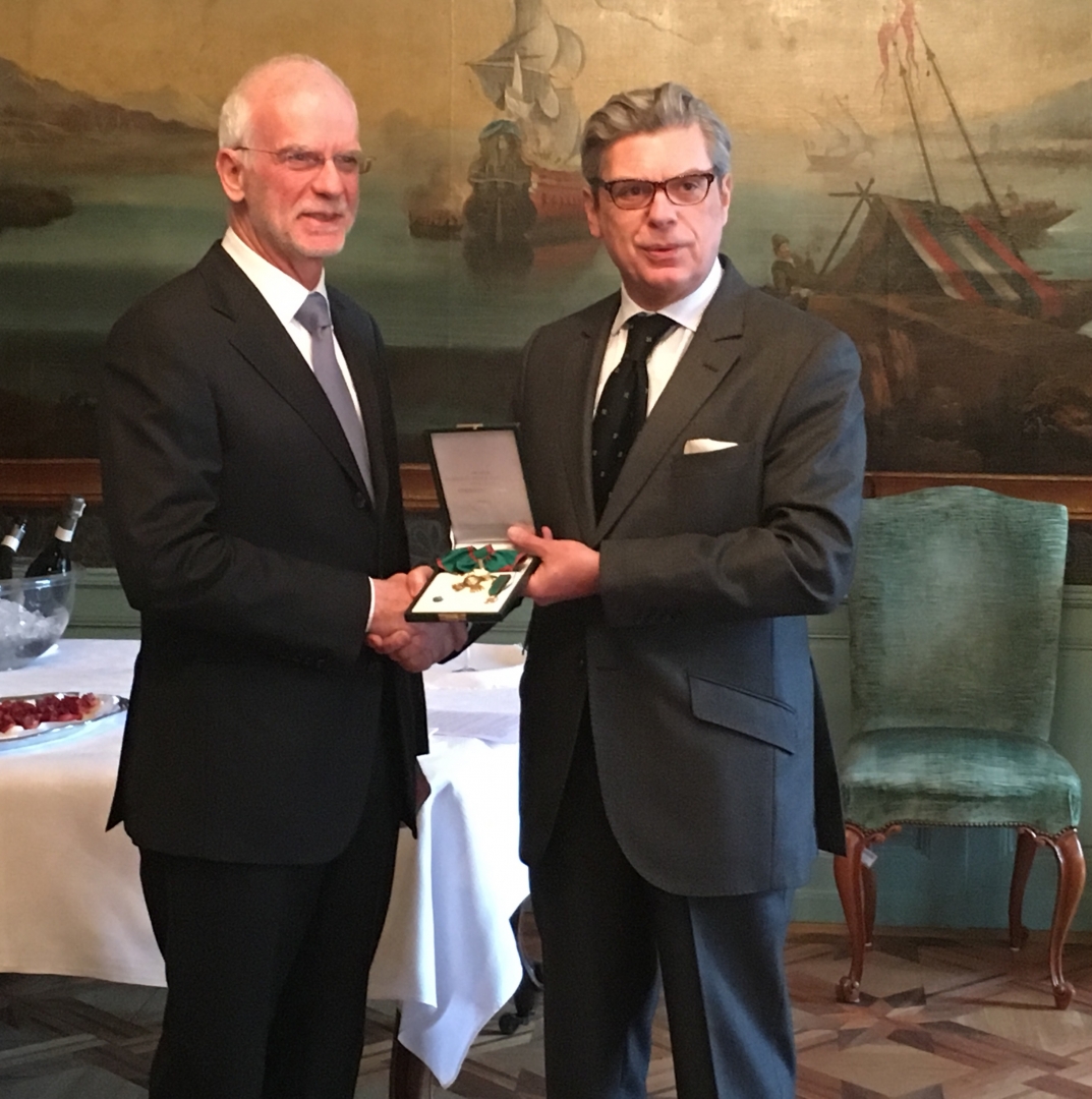 Roberto Saban honoured with the Order of Merit of Italy