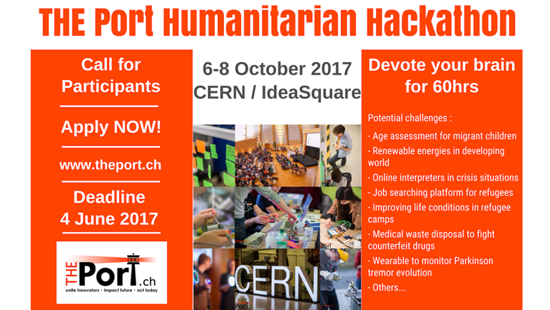 THE Port Humanitarian Hackathon 2017: Call for participants