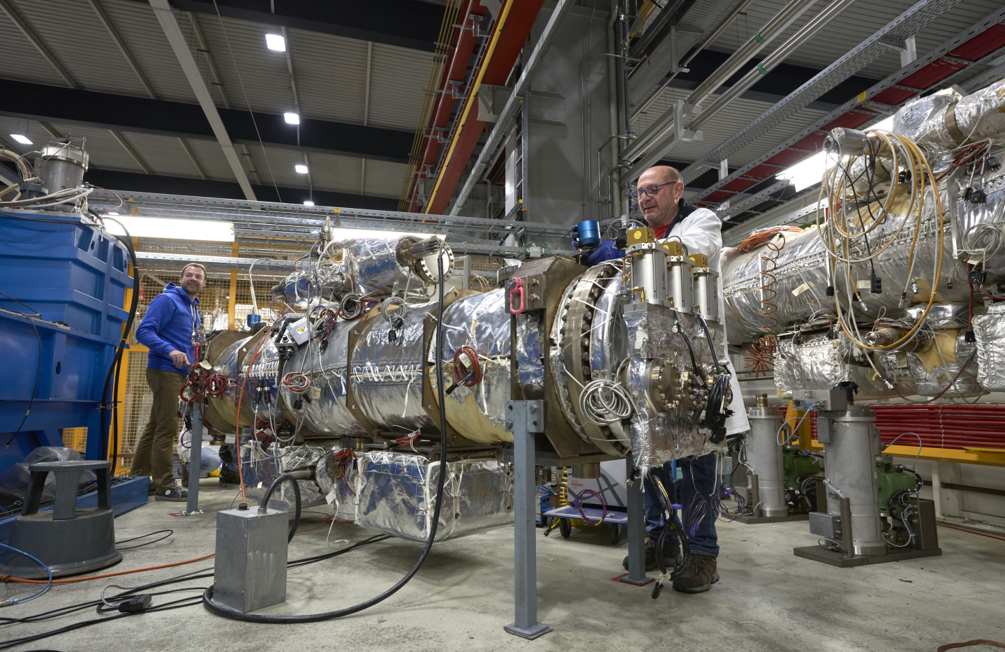 Quand le LHC dort, les travaux accélèrent