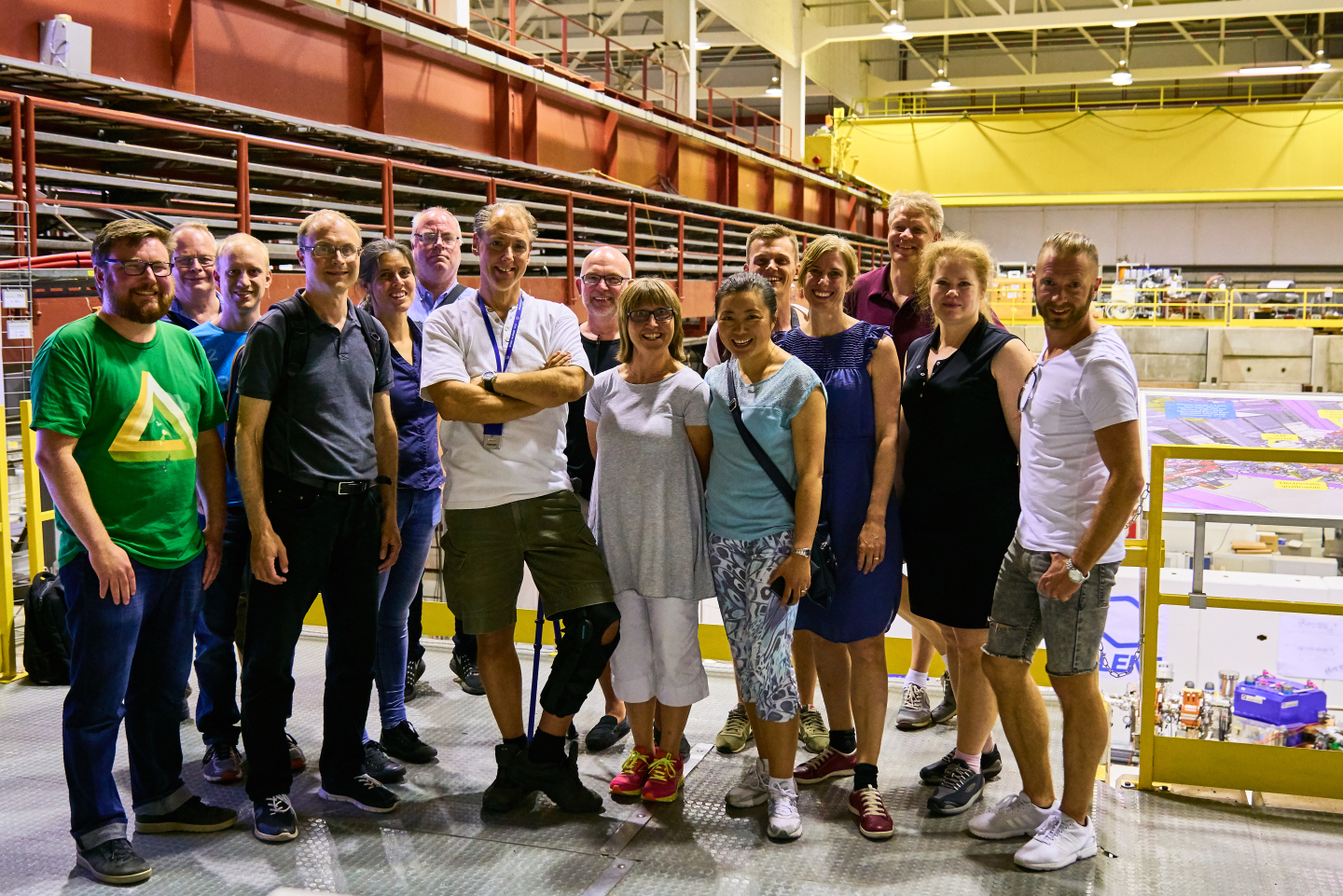 Des enseignants suédois à l’école du CERN
