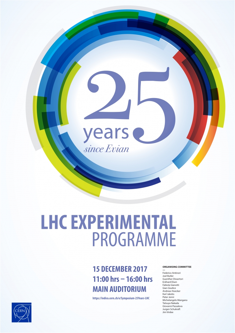 Symposium to mark 25 years of the LHC experimental programme