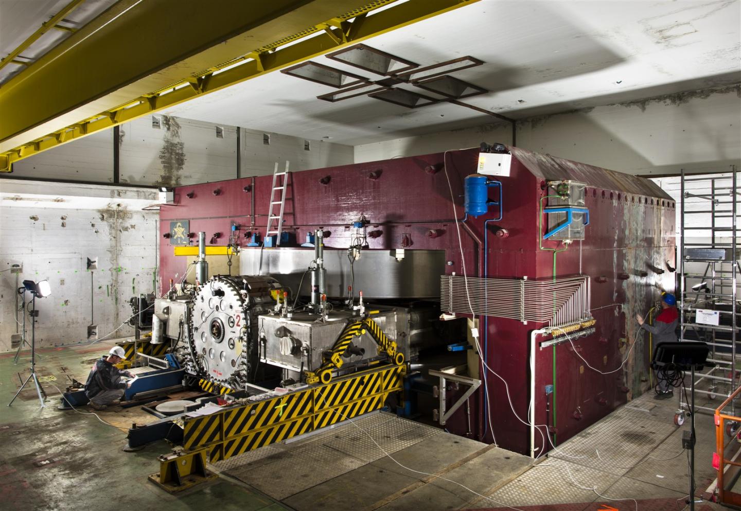 The Synchrocyclotron prepares for visitors
