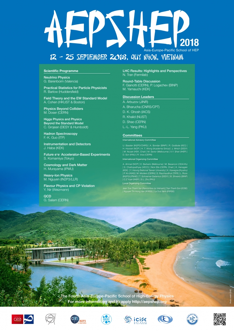 2018 Asia-Europe-Pacific School of High-Energy Physics