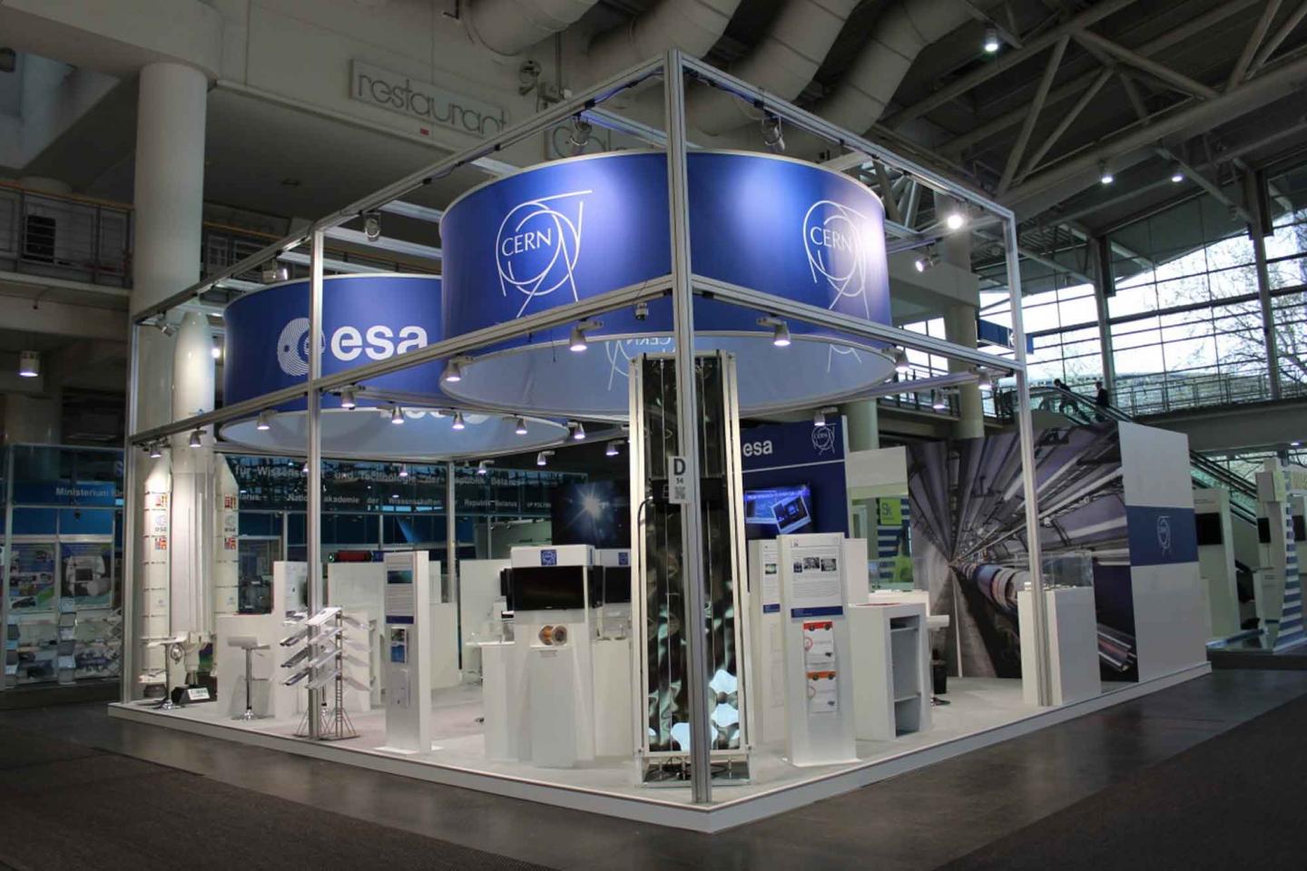 CERN and ESA join forces at Hannover Messe Industrial Fair