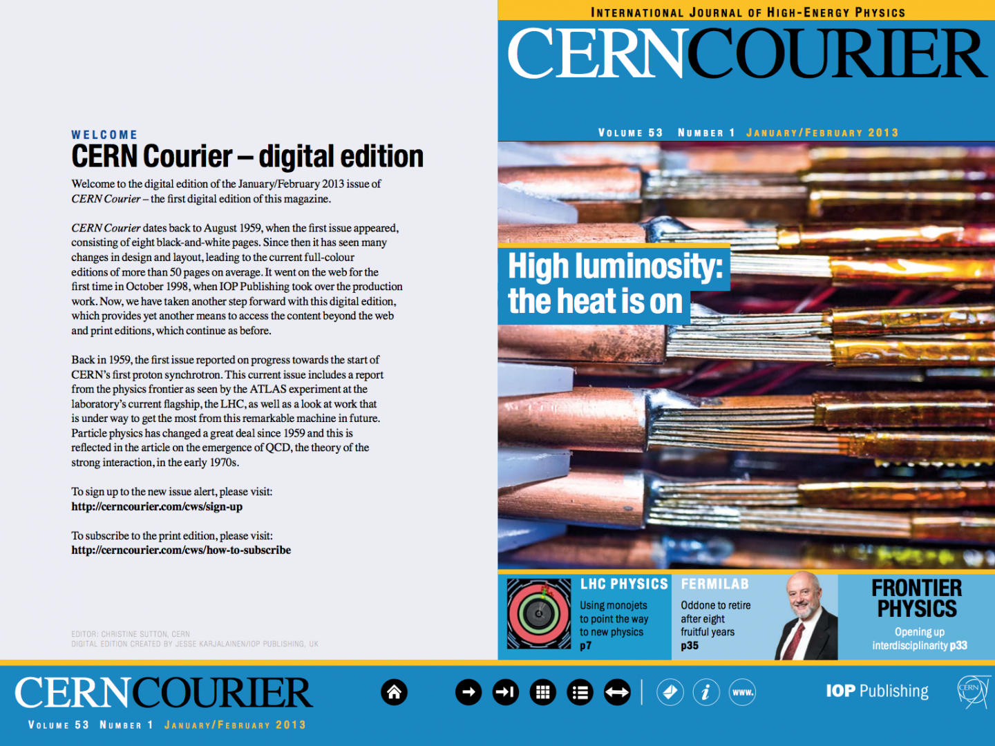 CERN Courier goes digital