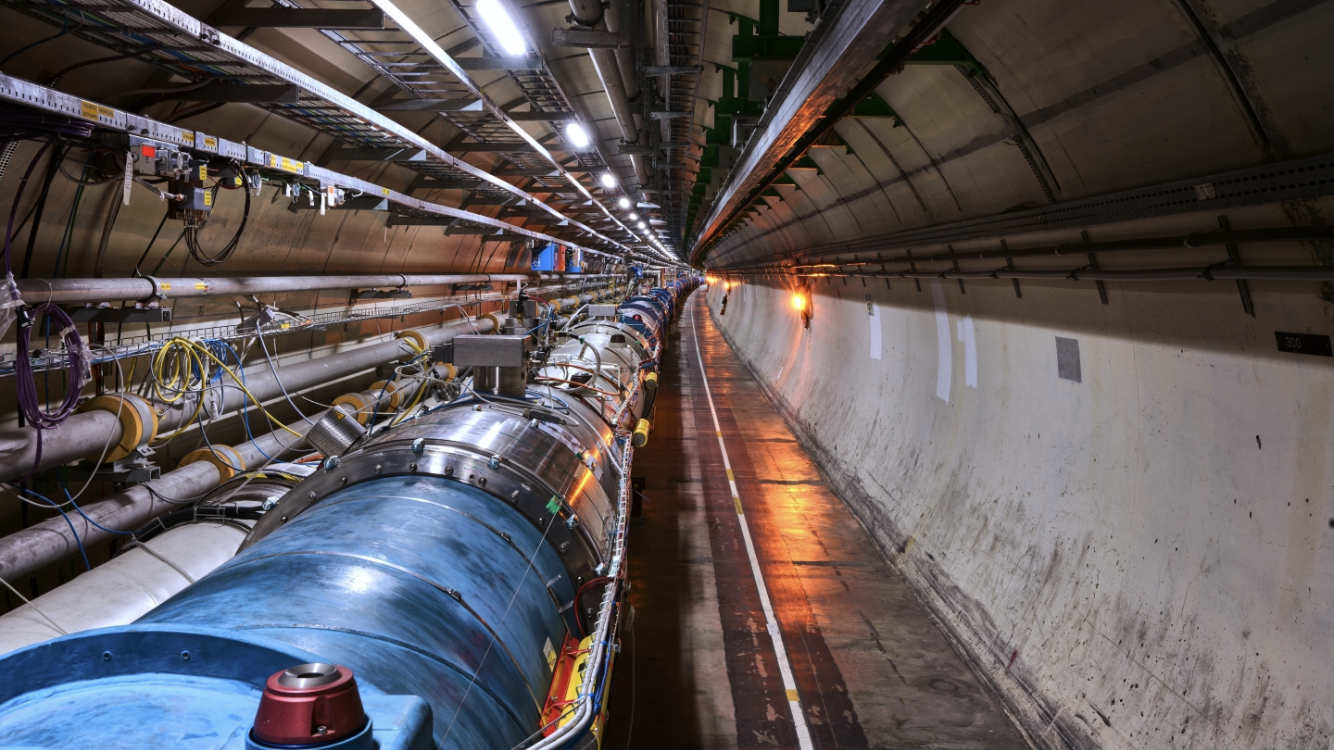 En direct du tunnel du LHC