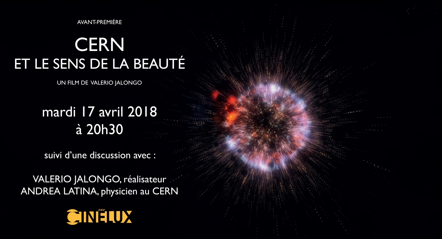 Avant-première "CERN et Le Sens de la Beauté" | 17 avril