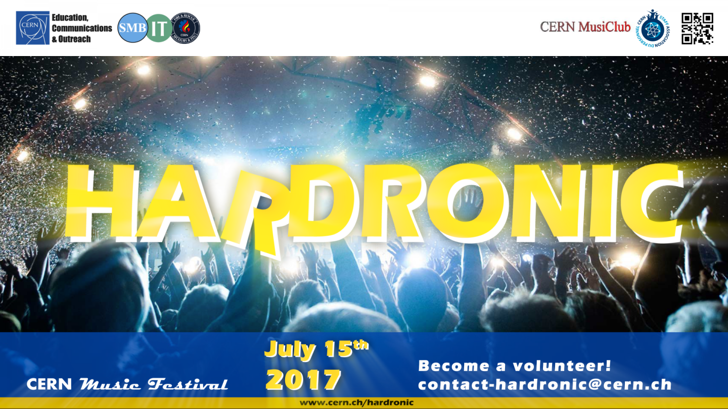 The CERN Hardronic Music Festival is back this July