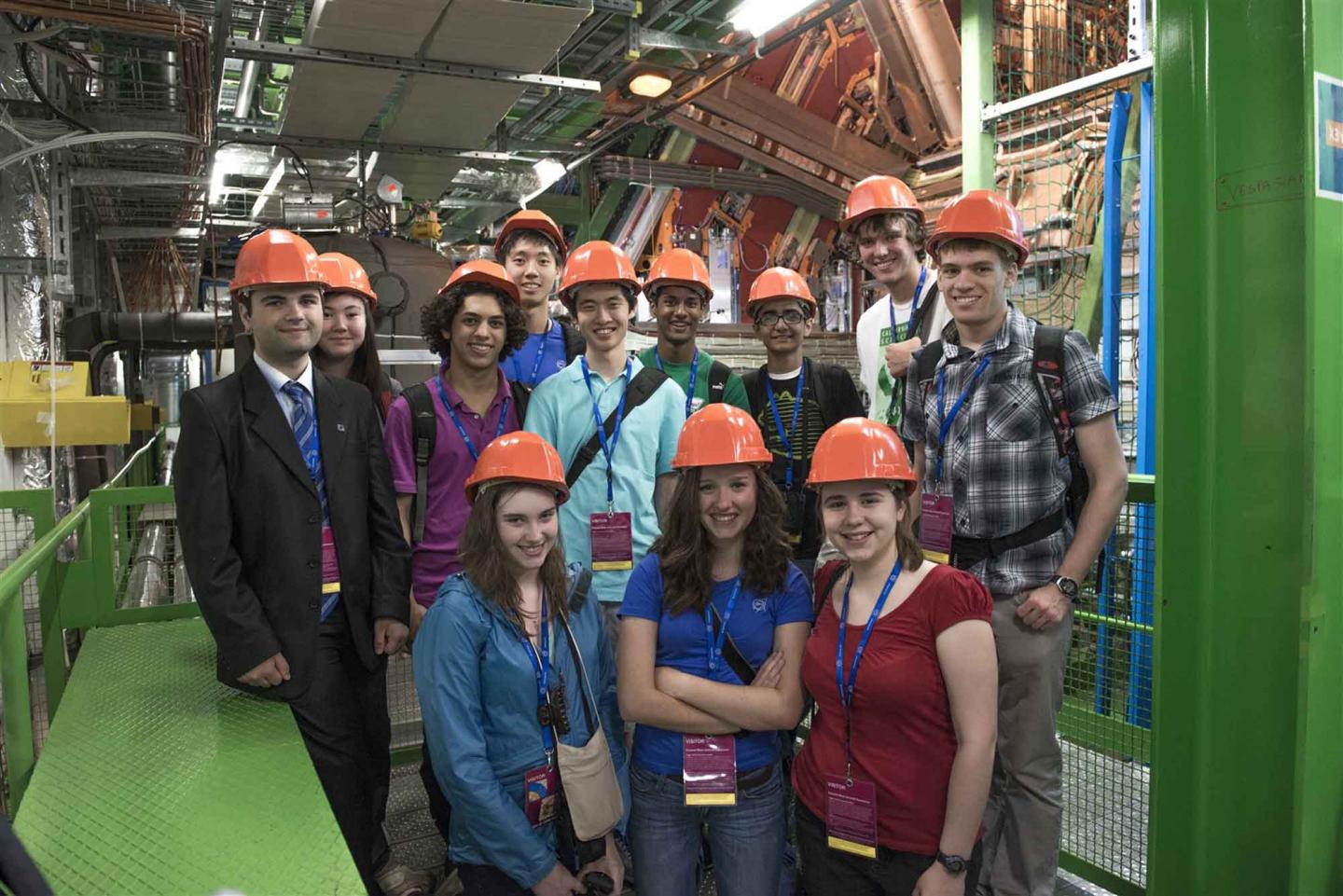 CERN welcomes ISEF award winners