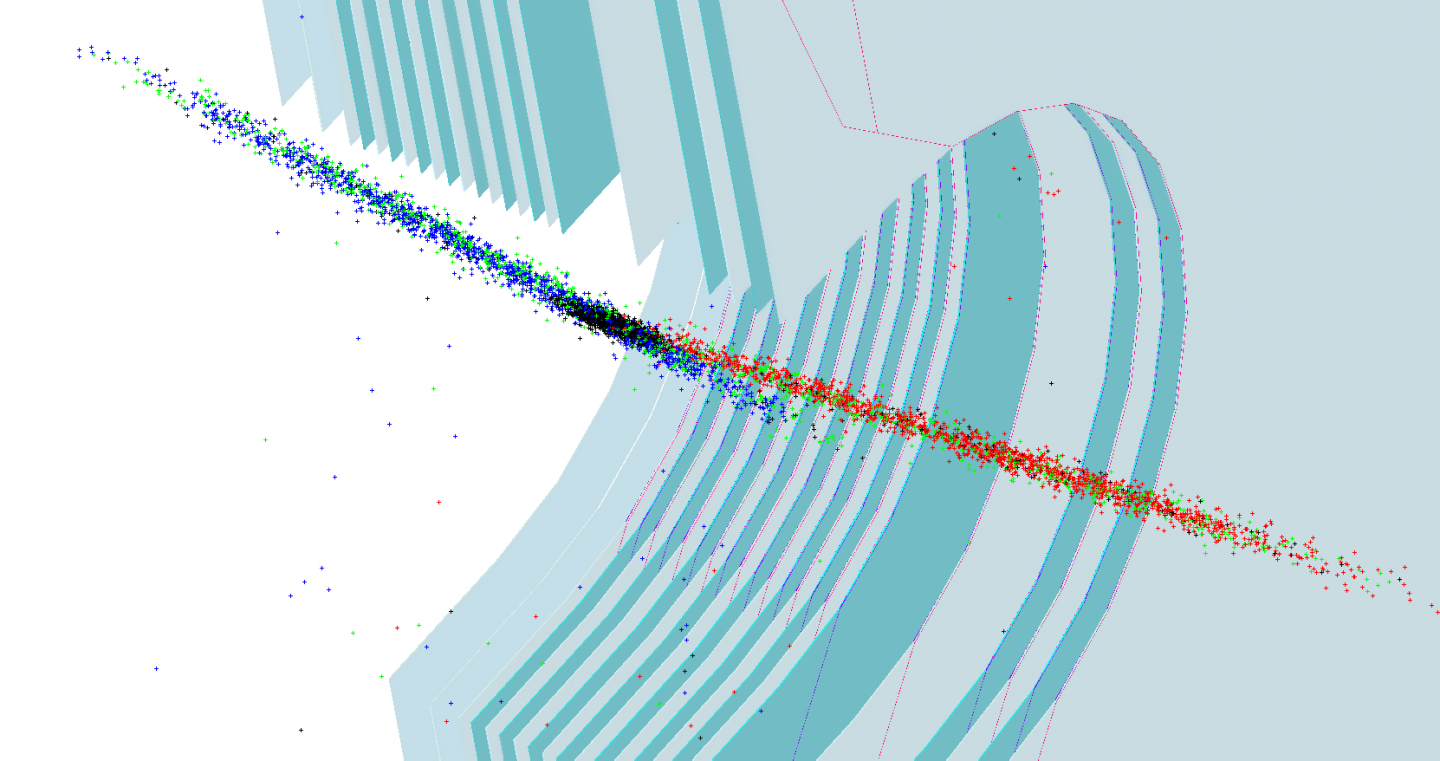 Nouvelles recherches à LHCb : de vide et de gaz