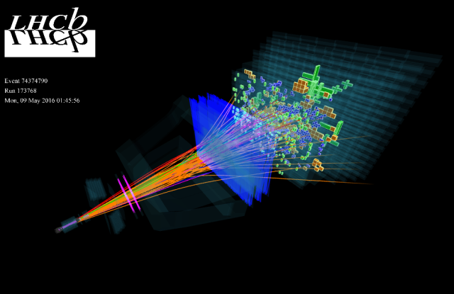 Observation exceptionnelle de LHCb : cinq d’un coup !