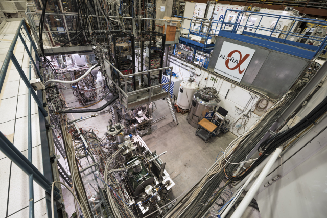 ALPHA experiment observes the light spectrum of antimatter for the first time