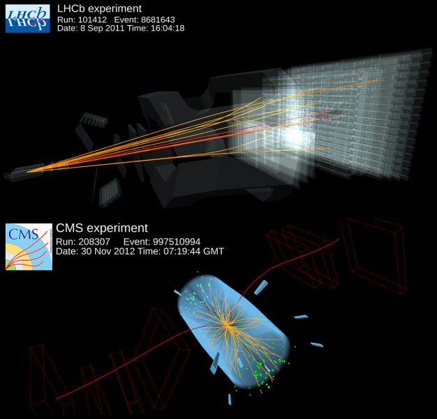 CMS and LHCb experiments reveal new rare particle decay