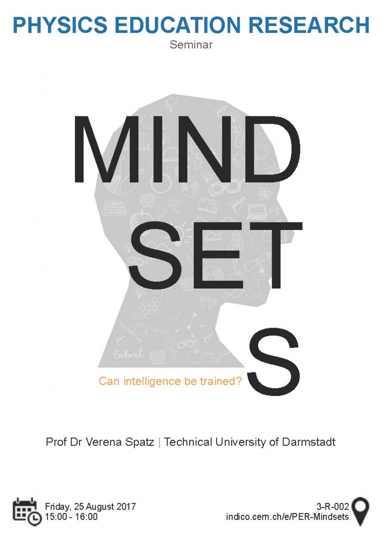 PER seminar: "Can intelligence be trained?" - 25 August 3pm