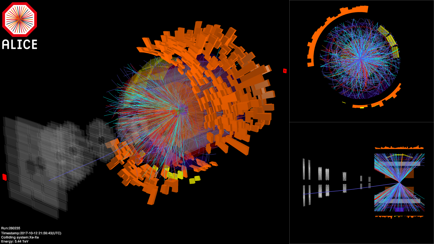Une gorgée de xénon pour le LHC