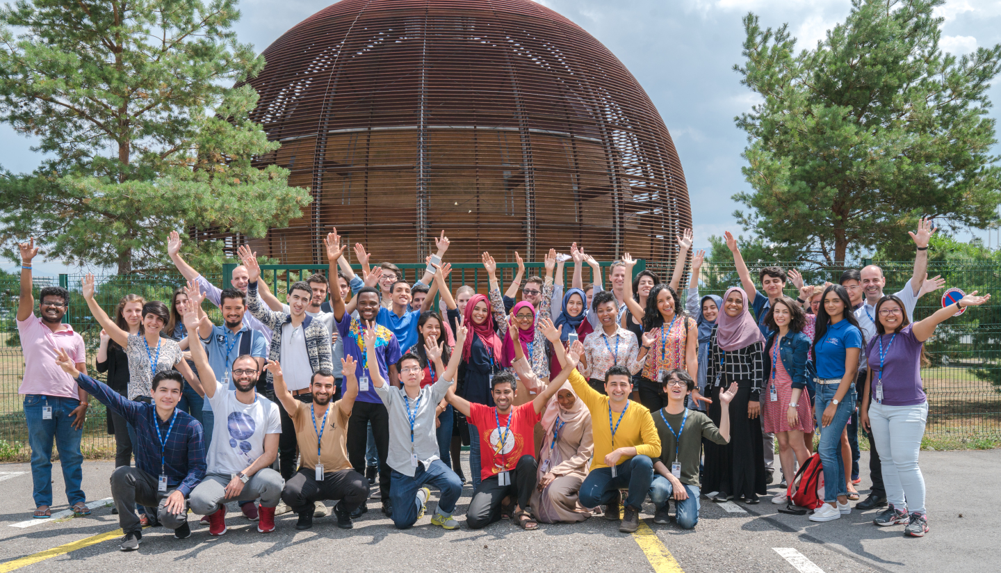 Summer swarm of students seeks science at CERN