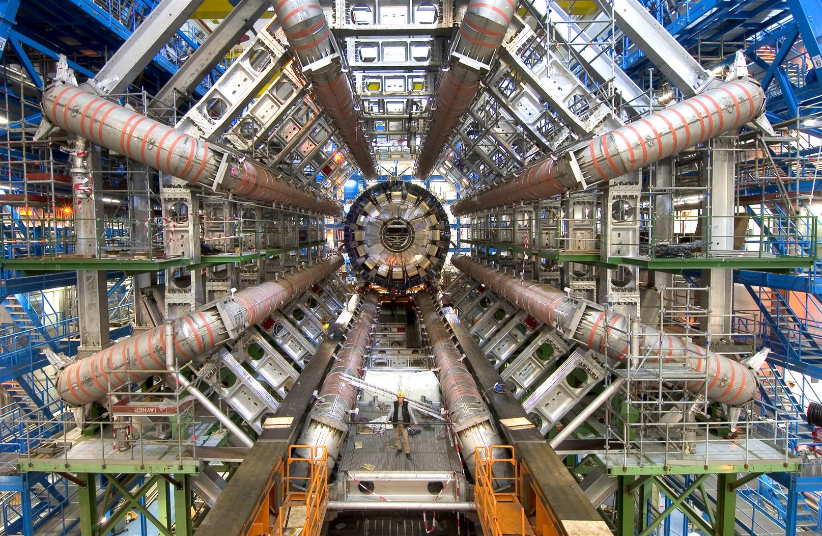 L'expérience ATLAS au CERN. (Image : Maximilien Brice/CERN)