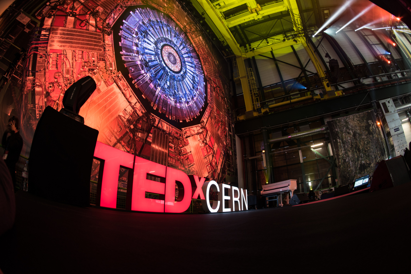 La scène du TEDxCERN