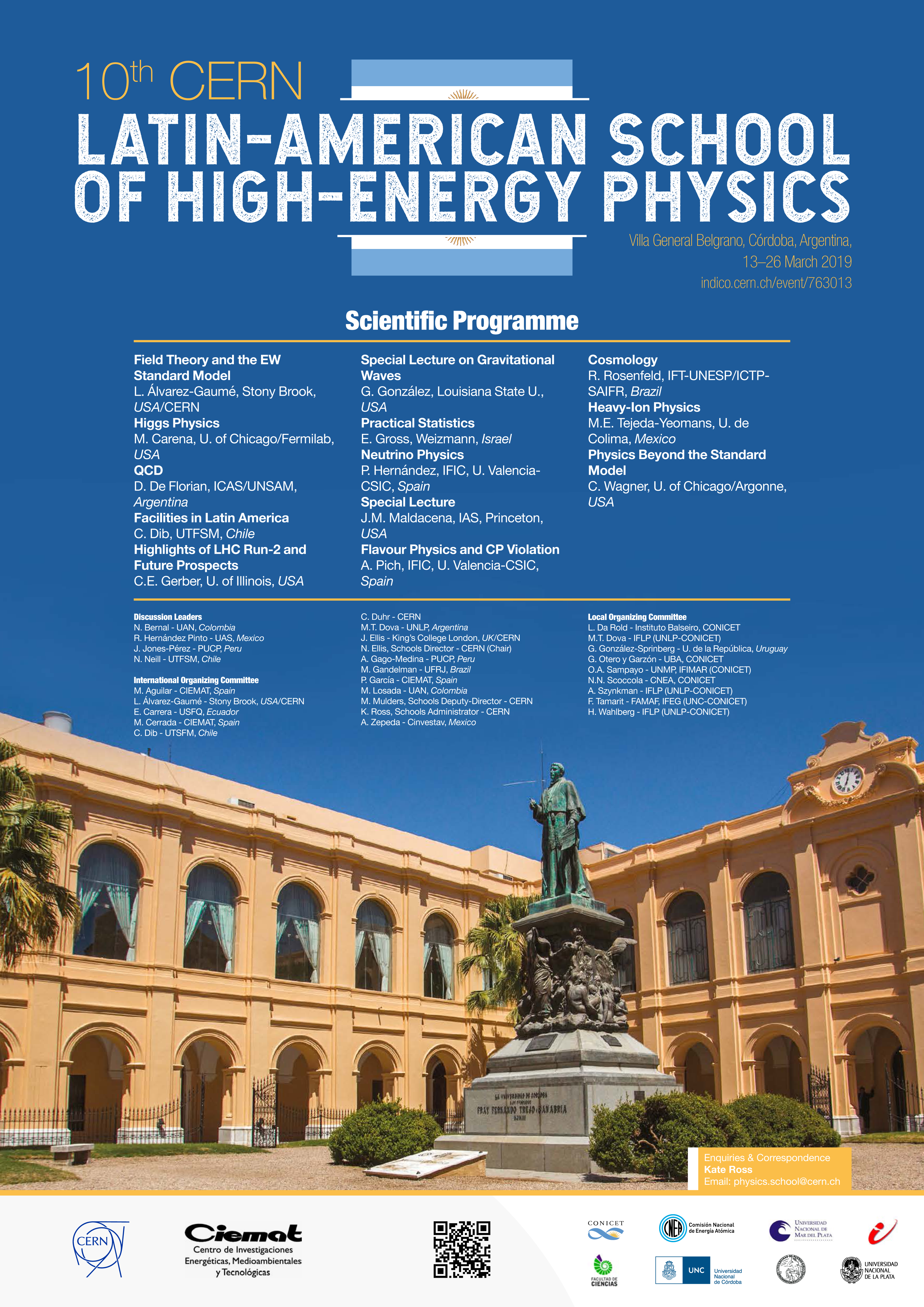 2019 CERN Latin-American School of High-Energy Physics 