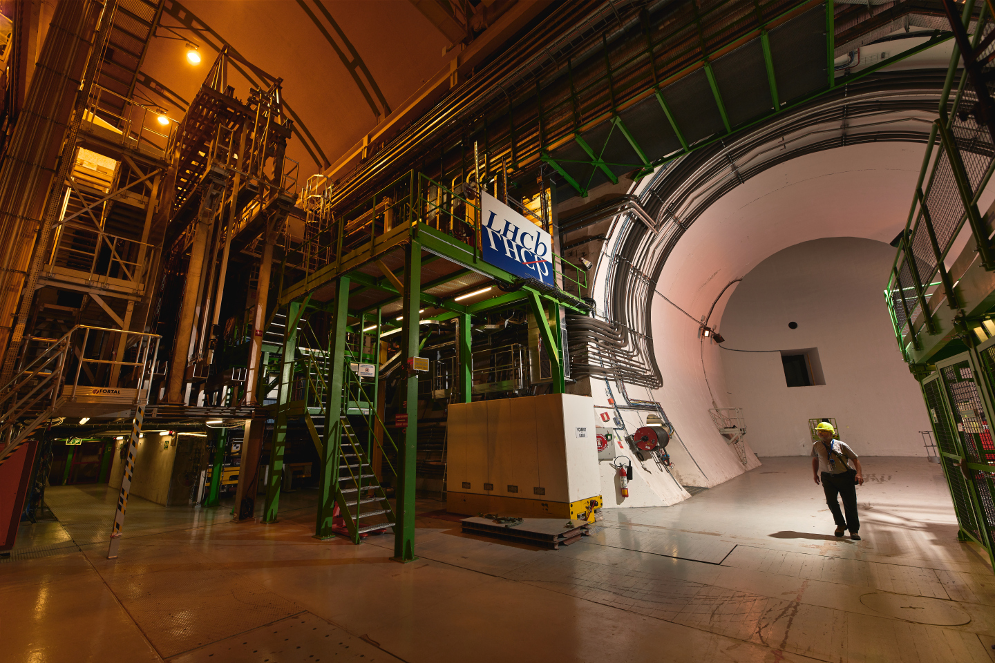 L’expérience LHCb au CERN. (Image : CERN)