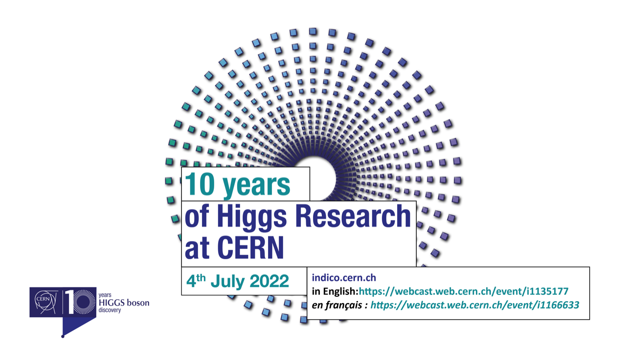 Poster for the Higgs10 symposium
