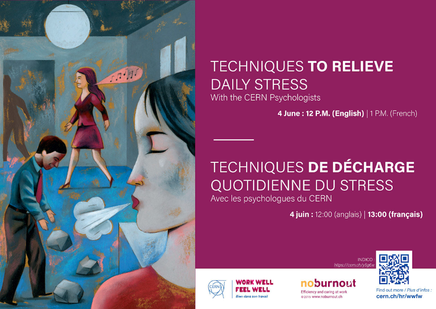 Poster CERN psychologists' session on 4 June