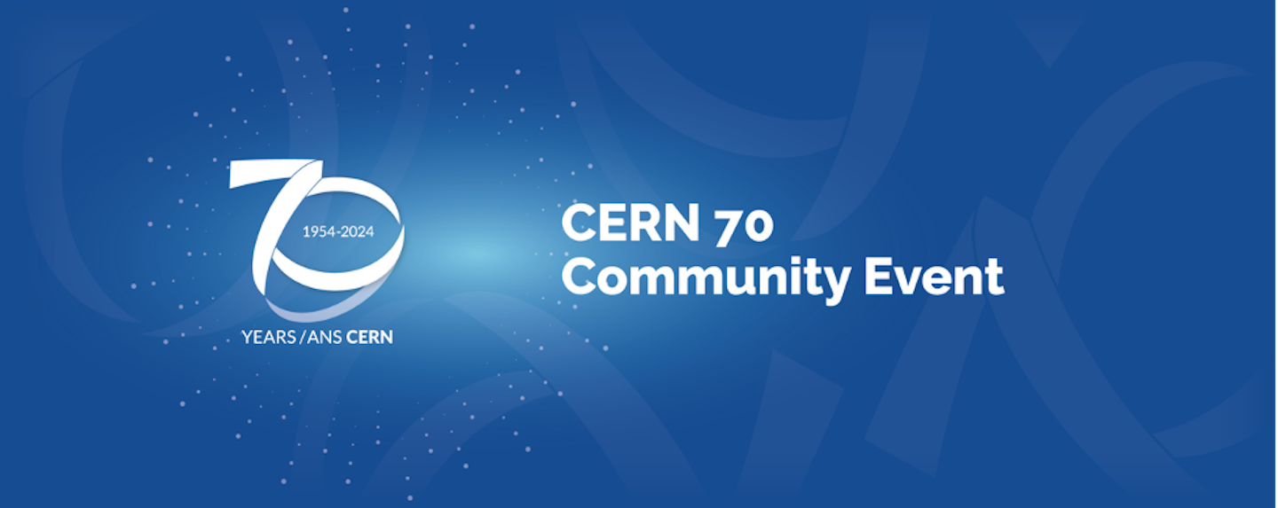logo CERN70 Community Event