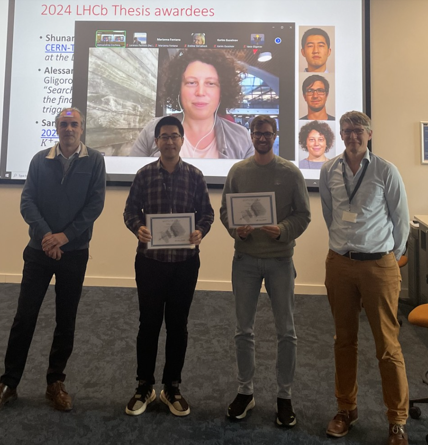 The 2024 LHCb Thesis Awards winners