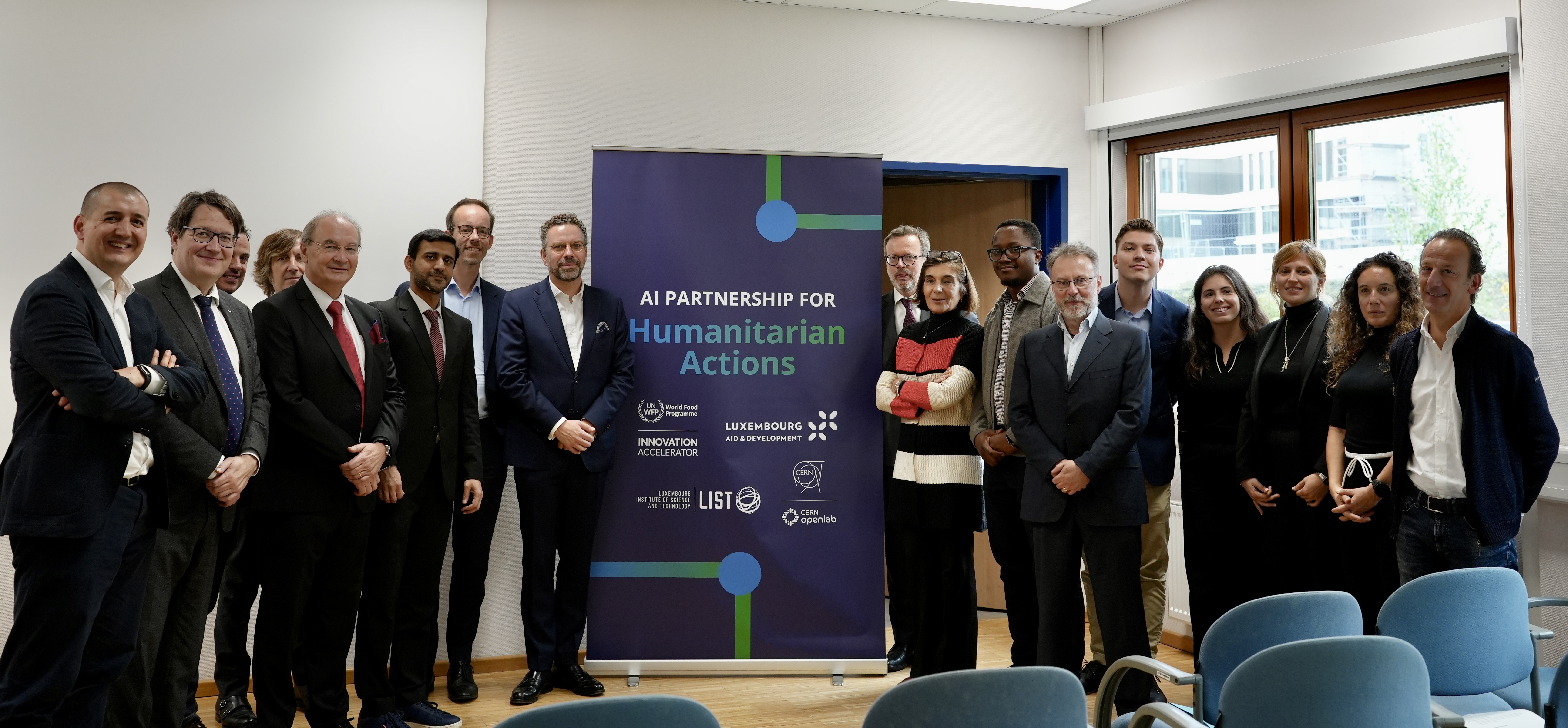 Representatives from WFP, LIST and CERN met today in Luxembourg to sign a new strategic partnership that aims to reduce world hunger.