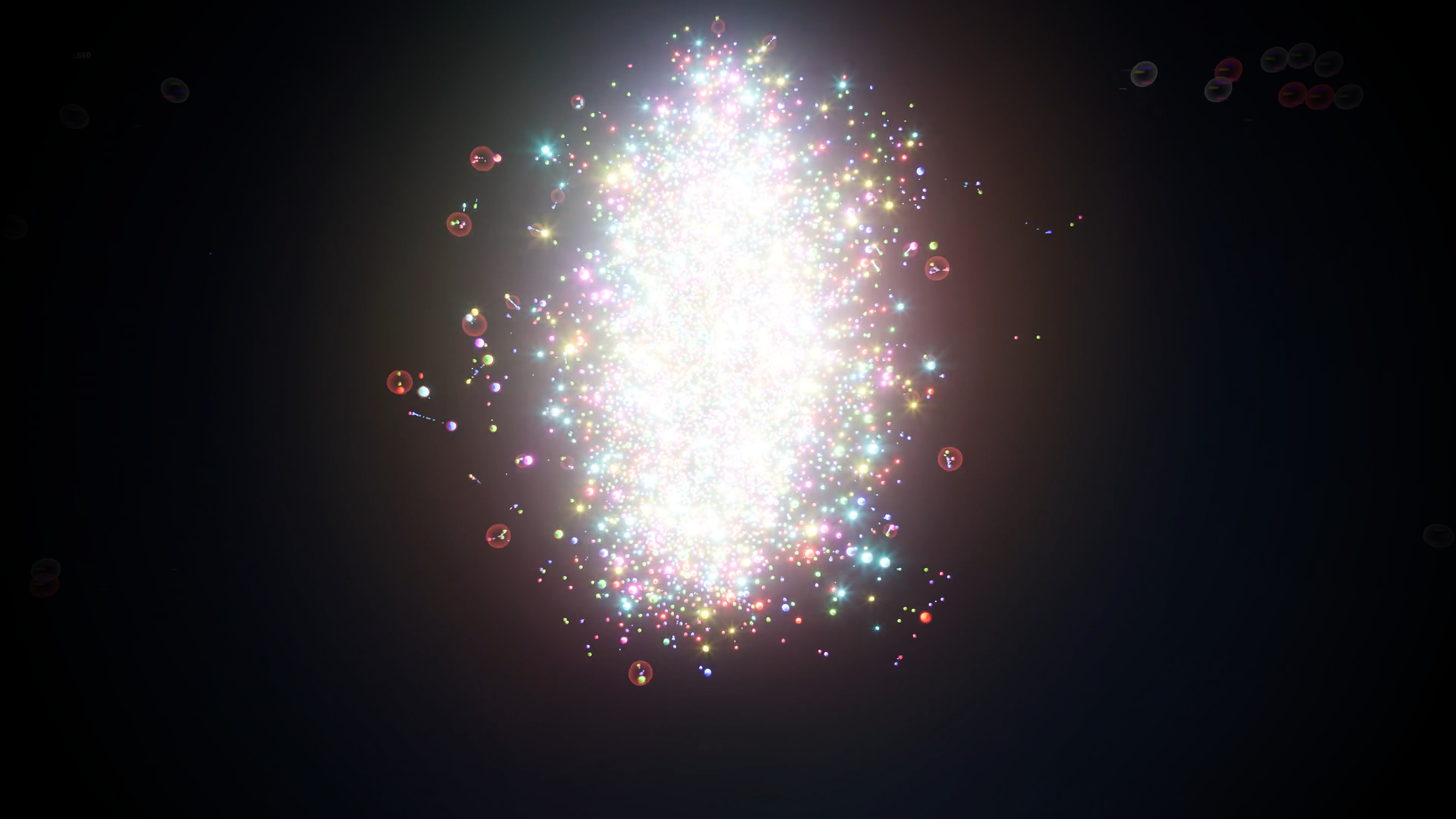 Artistic rendering of quark-gluon plasma (Image: CERN)