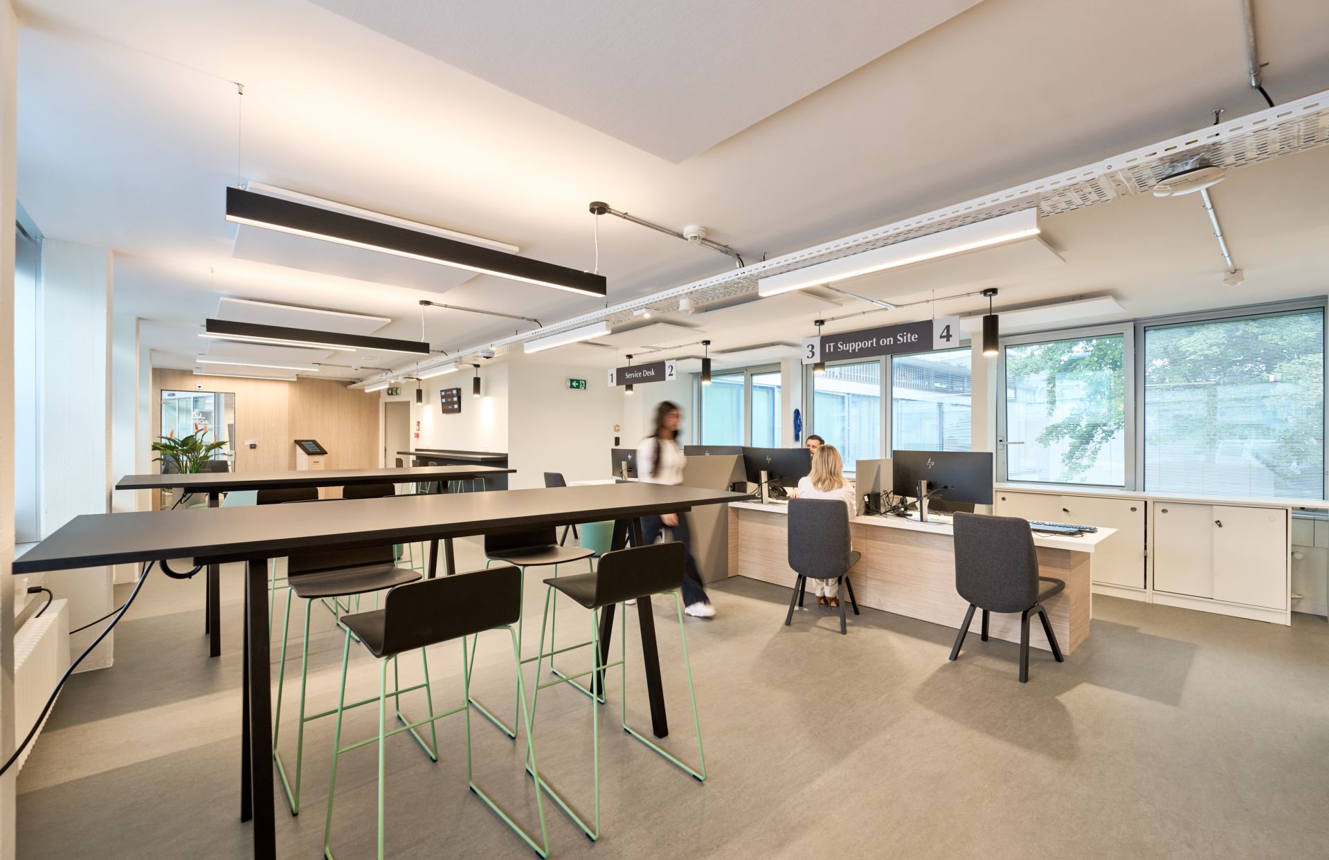 From 1 October, the new CCSC branch in the Main Building is home to the Service Desk, IT Support on Site (IT-SOS) and UNIQA