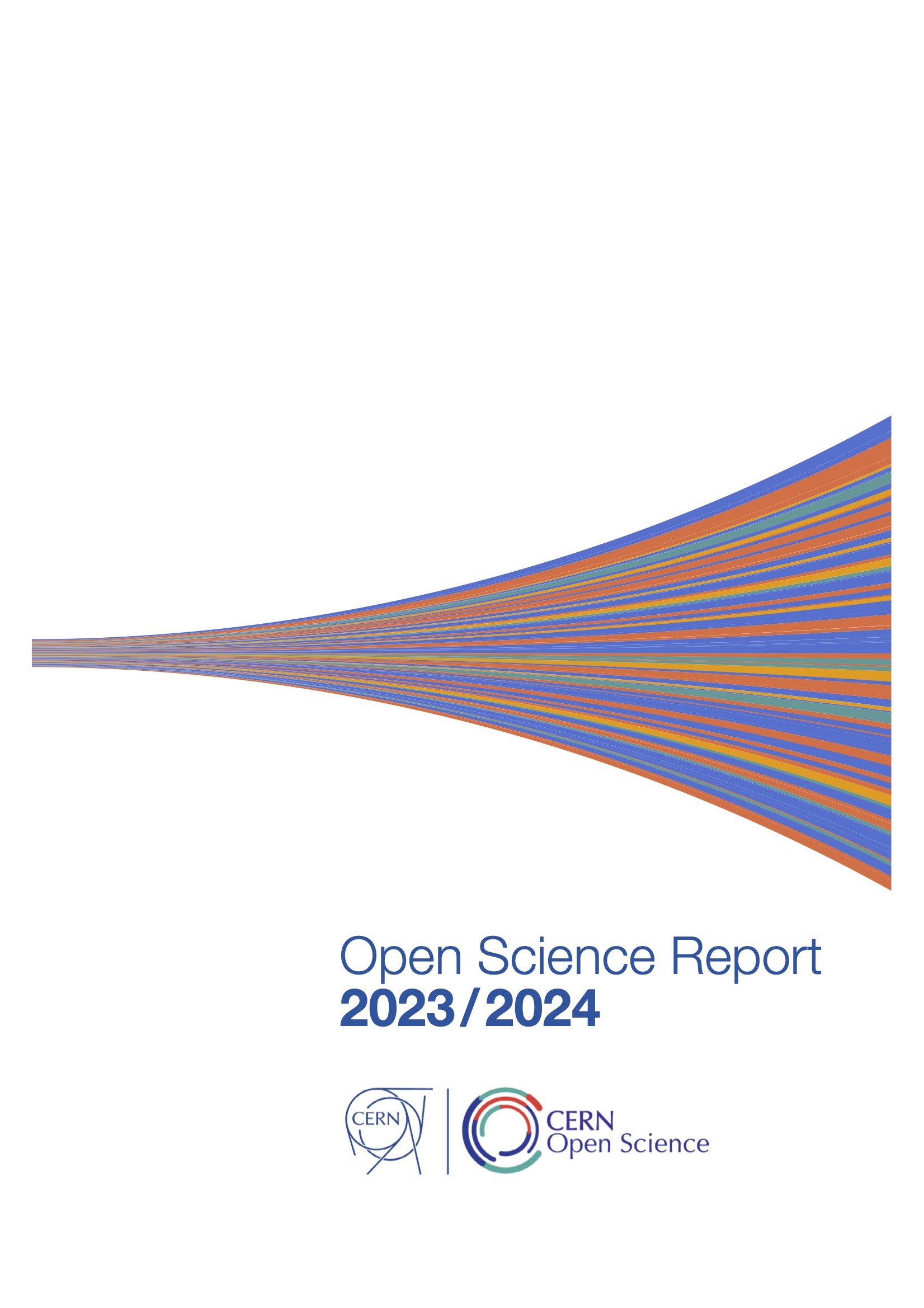 Front cover of the Open Science Report 2023/2024