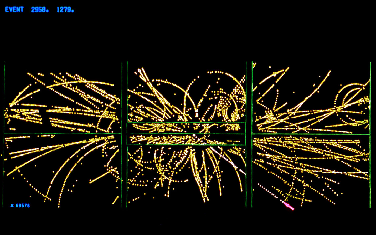 image des traces de particules