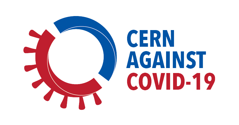 logo cern against covid