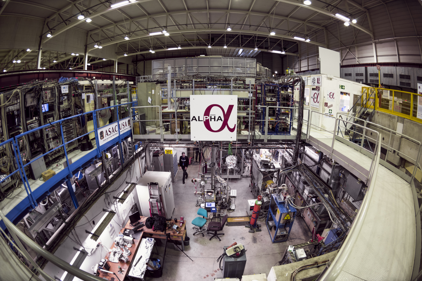 ALPHA observes light spectrum of antimatter for first time