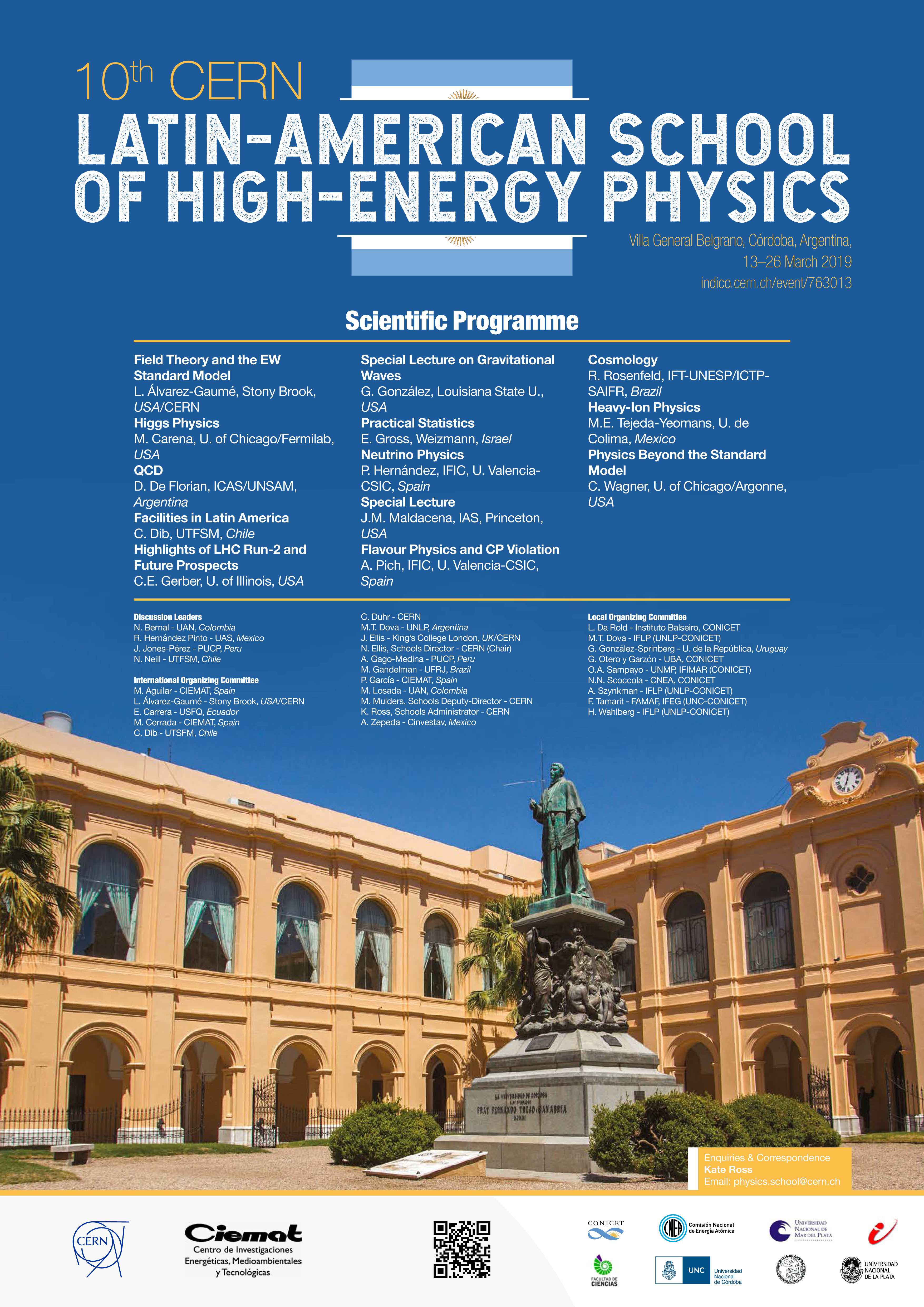 2019 CERN Latin-American School of High-Energy Physics