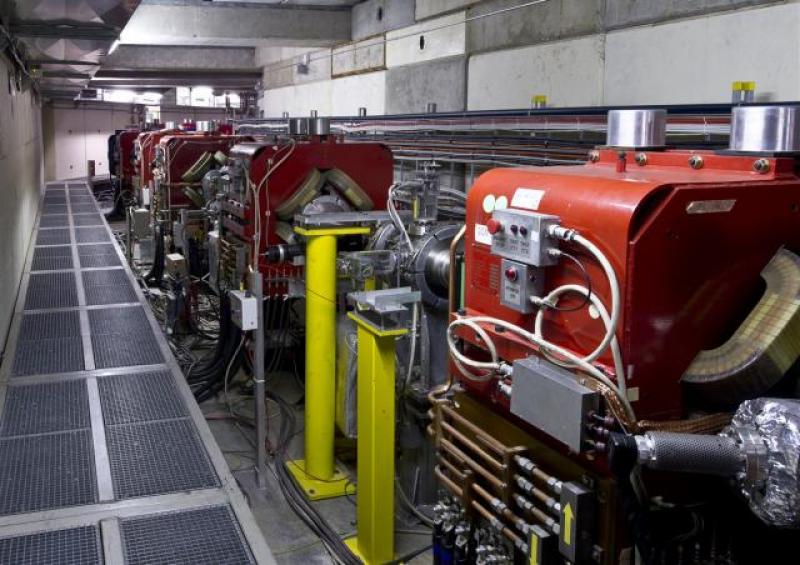 The Antiproton Decelerator at CERN slows down antiprotons so they can be used to study antimatter