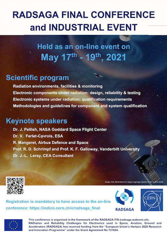 Conferences On Radiation Effects In Space Avionics Ground And Accelerators 17 May 21 Cern