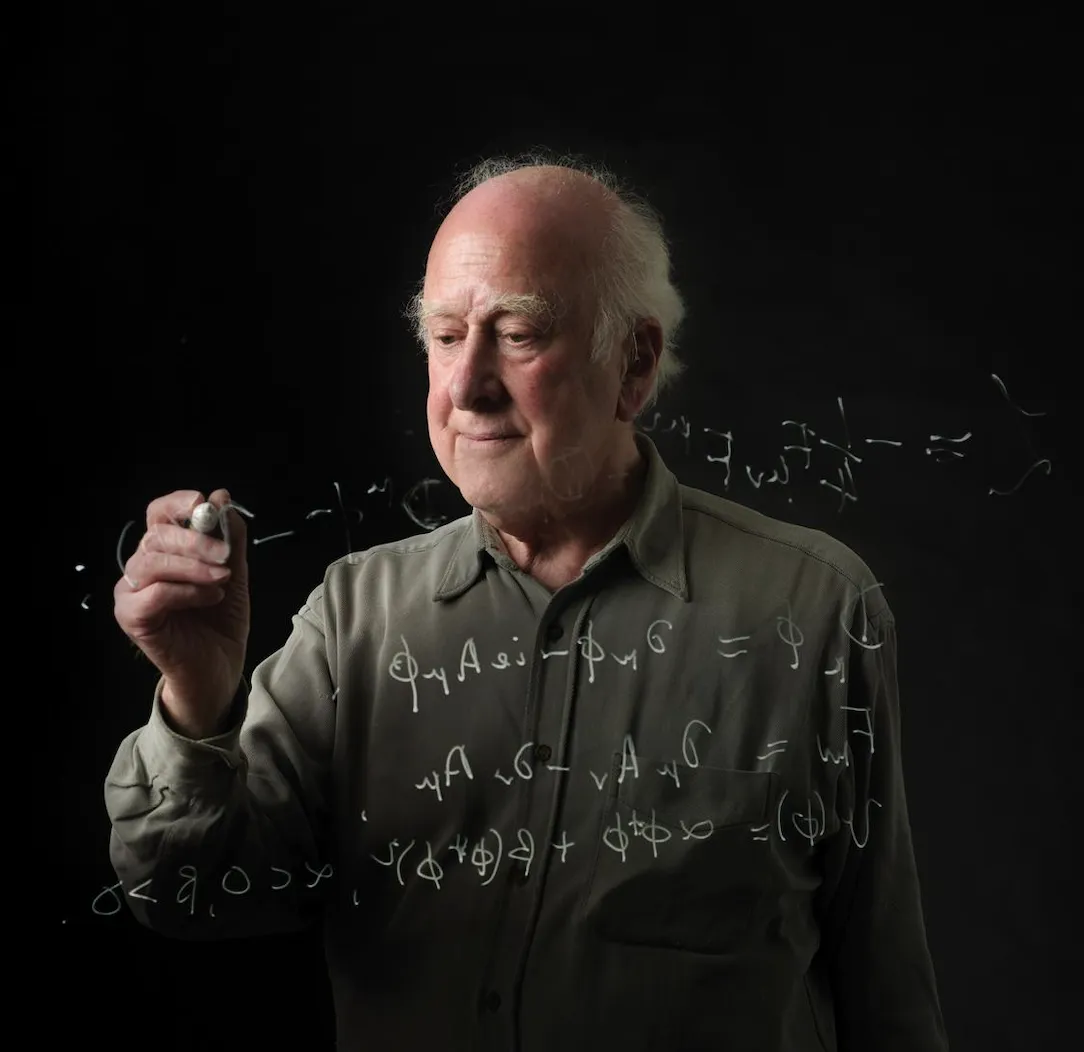 Portrait of Peter Higgs