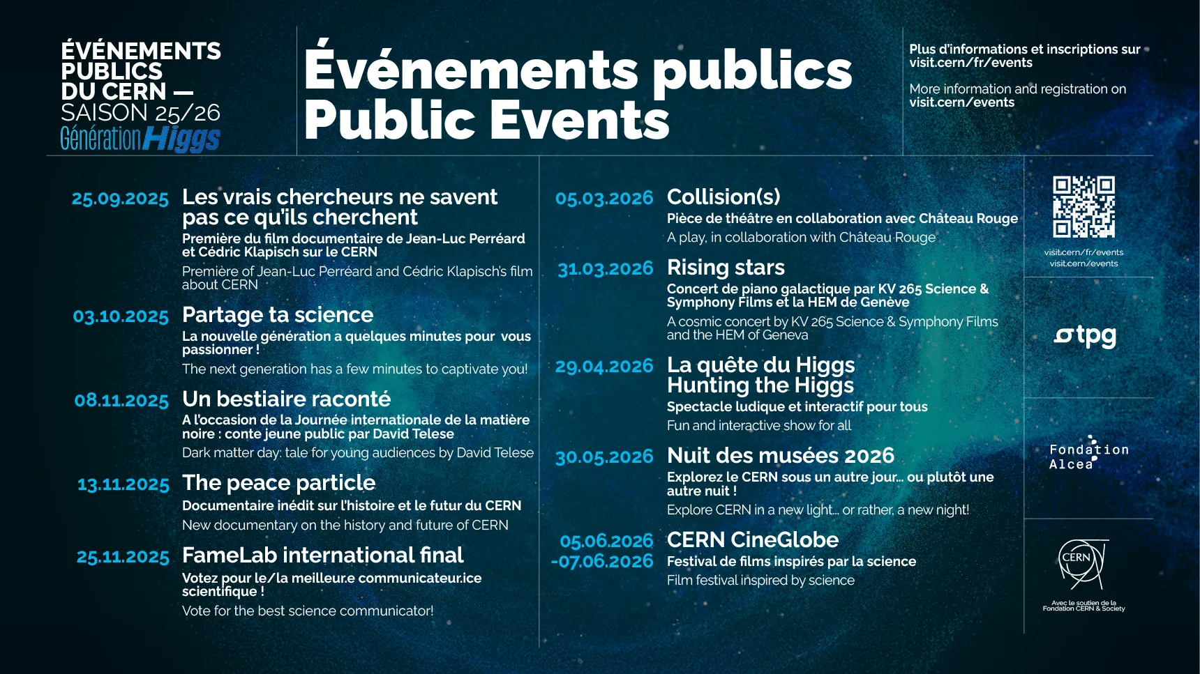 CERN launches Generation Higgs, its new cultural season, with Cédric Klapisch on 25 September