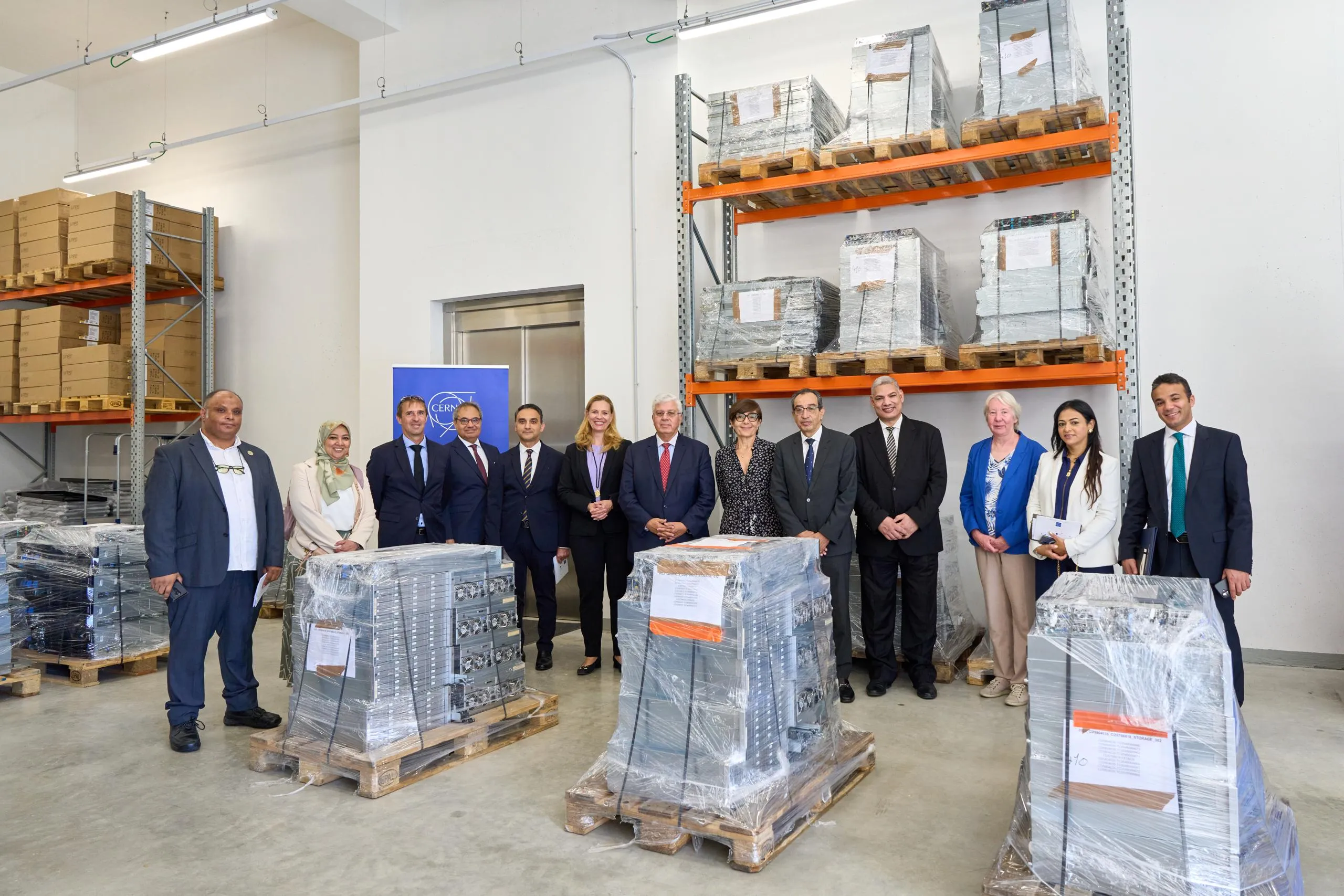 CERN donates computing equipment to Egypt