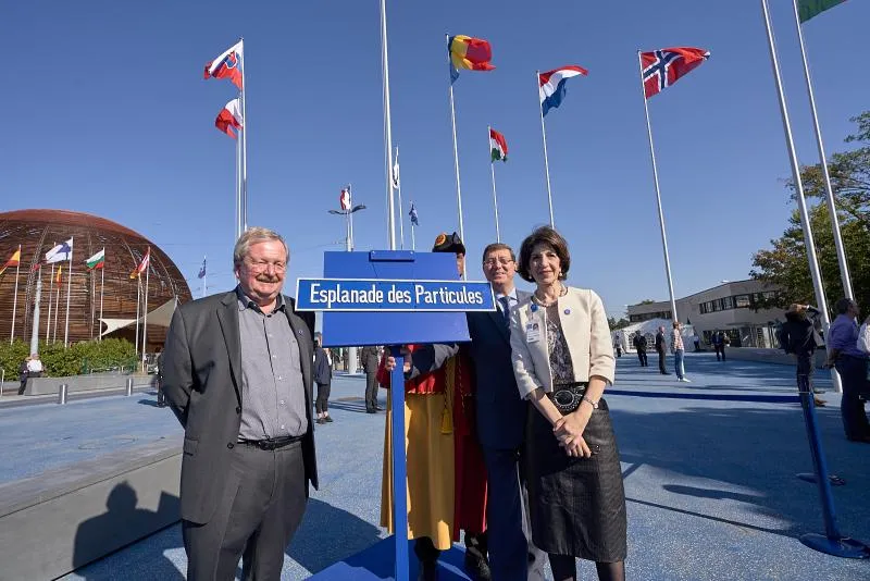 Esplanade des Particules: CERN’s new official address