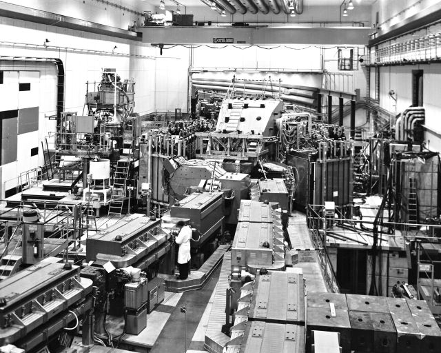 View of the Intersecting Storage Rings in 1980