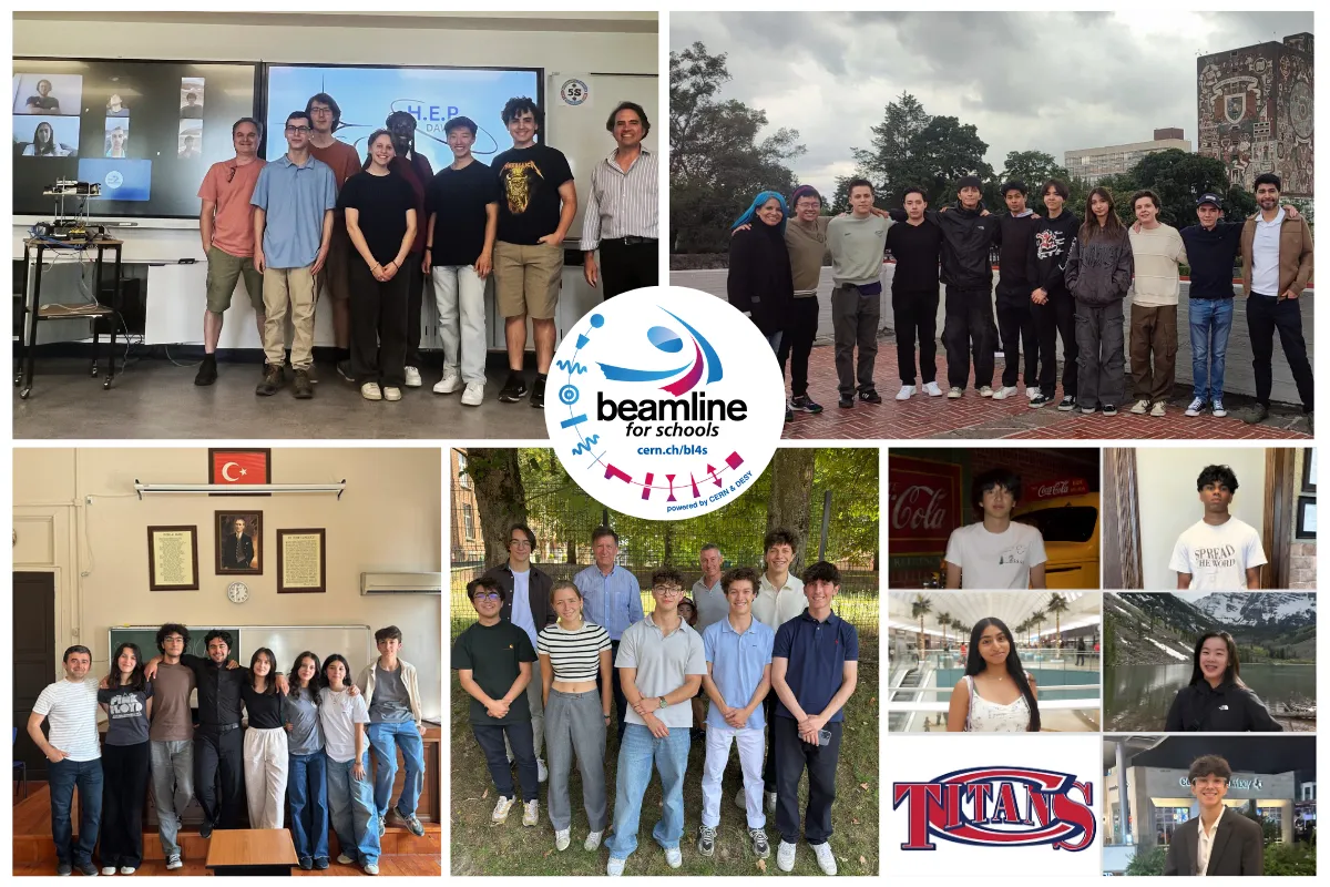 Cinq équipes originaires de Belgique, du Canada, des États-Unis, du Mexique et de Türkiye remportent la 12e édition du concours  Ligne de faisceau pour les écoles