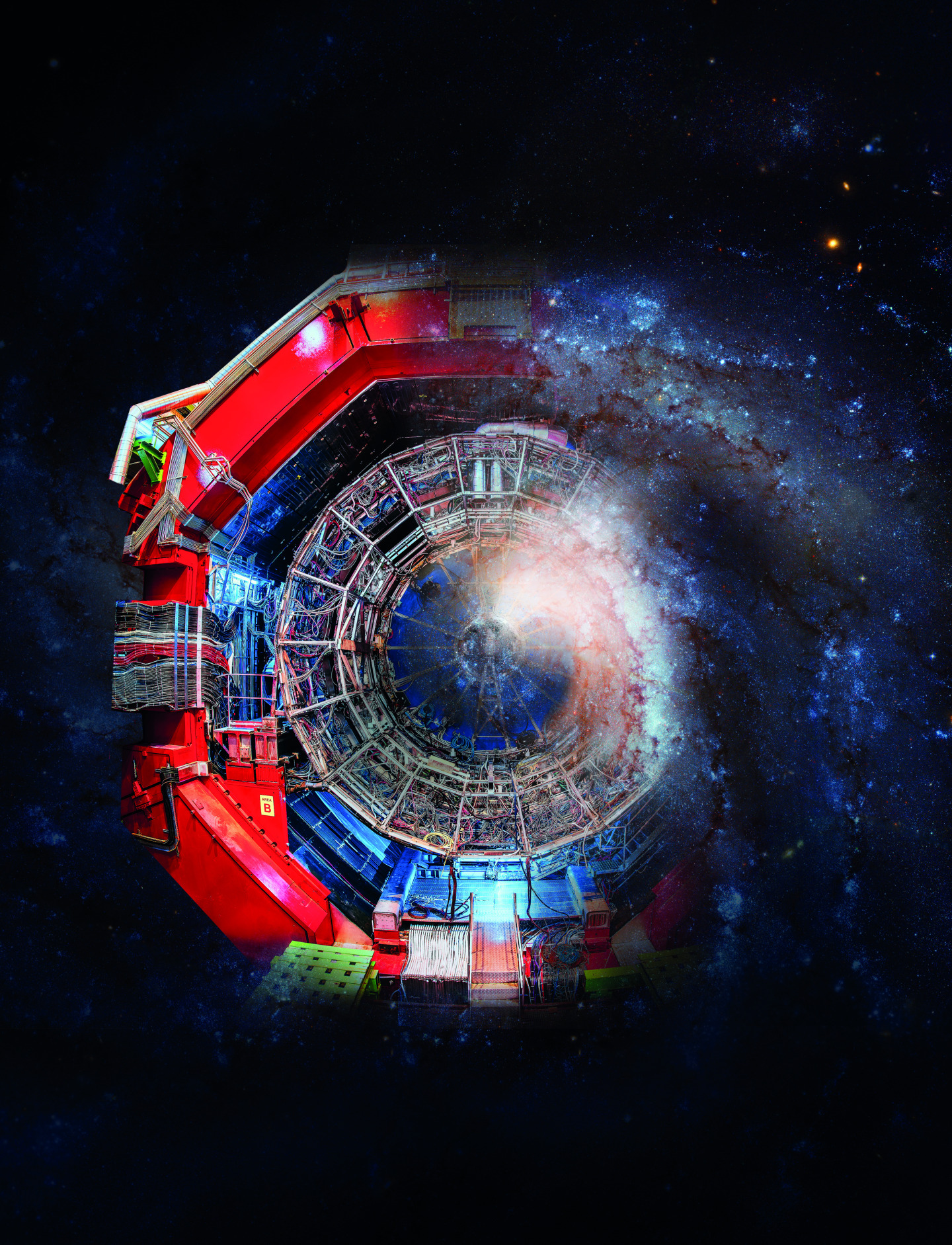 ALICE estimates how transparent the Milky Way is to antimatter