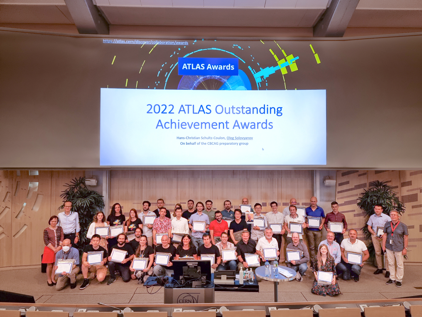 Remise des prix ATLAS 2022 : des collaborateurs d&rsquo;ATLAS mis à l&rsquo;honneur