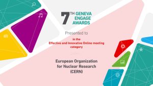 7th Geneva Engage Awards honour Indico event platform