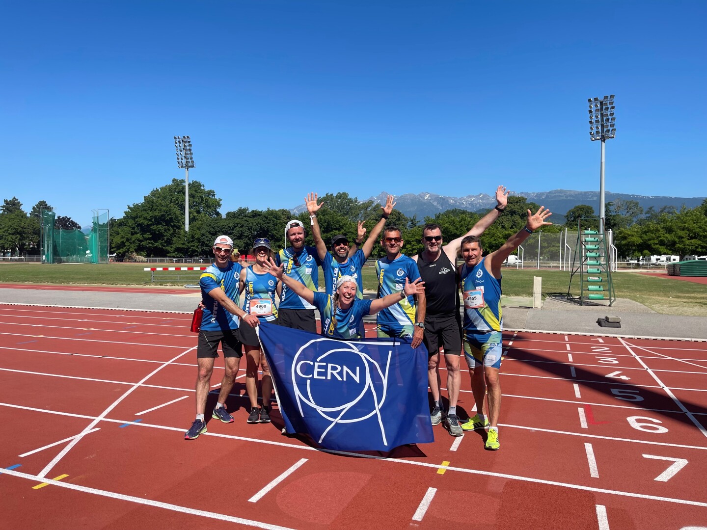 Strong CERN showing at the Atomiade Summer Games in Grenoble